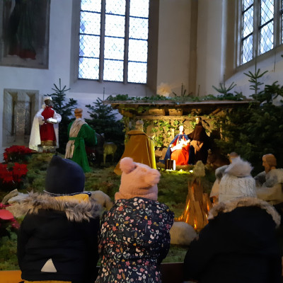 in der Kirche